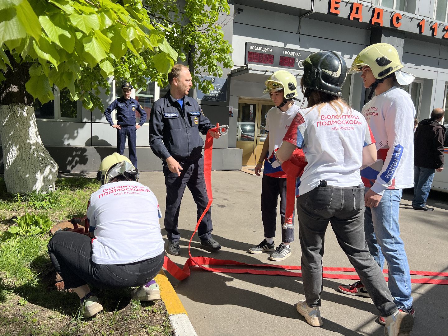 Химки, служба спасения, спасатели, ХимСпас, школьники, волонтеры, игровое обучение