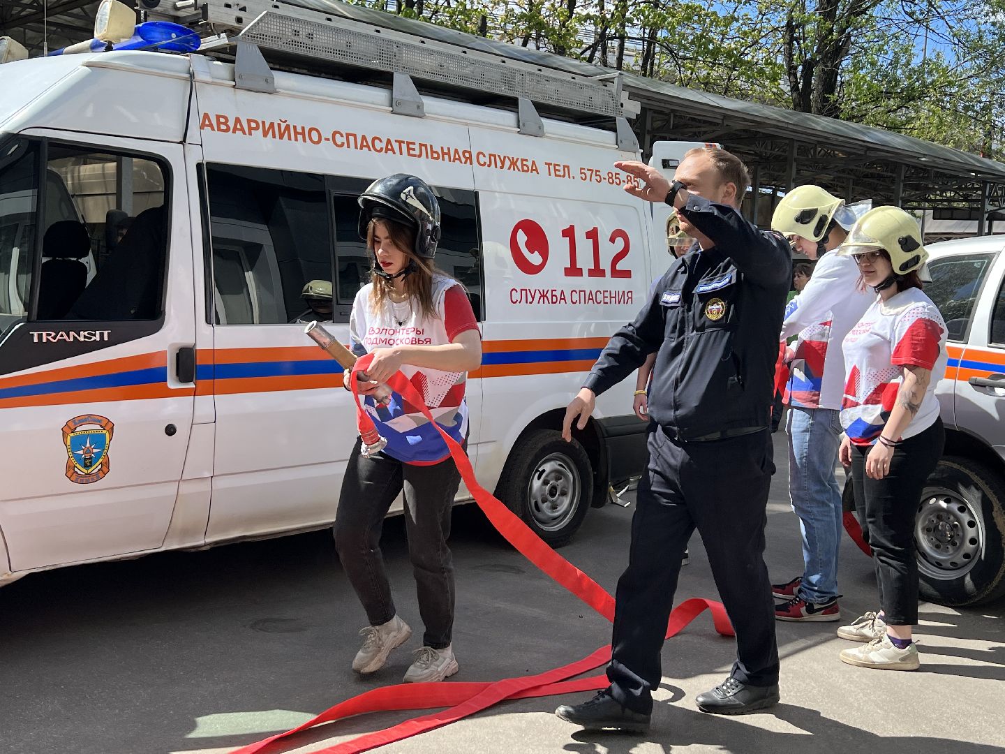 Химки, служба спасения, спасатели, ХимСпас, школьники, волонтеры, игровое обучение