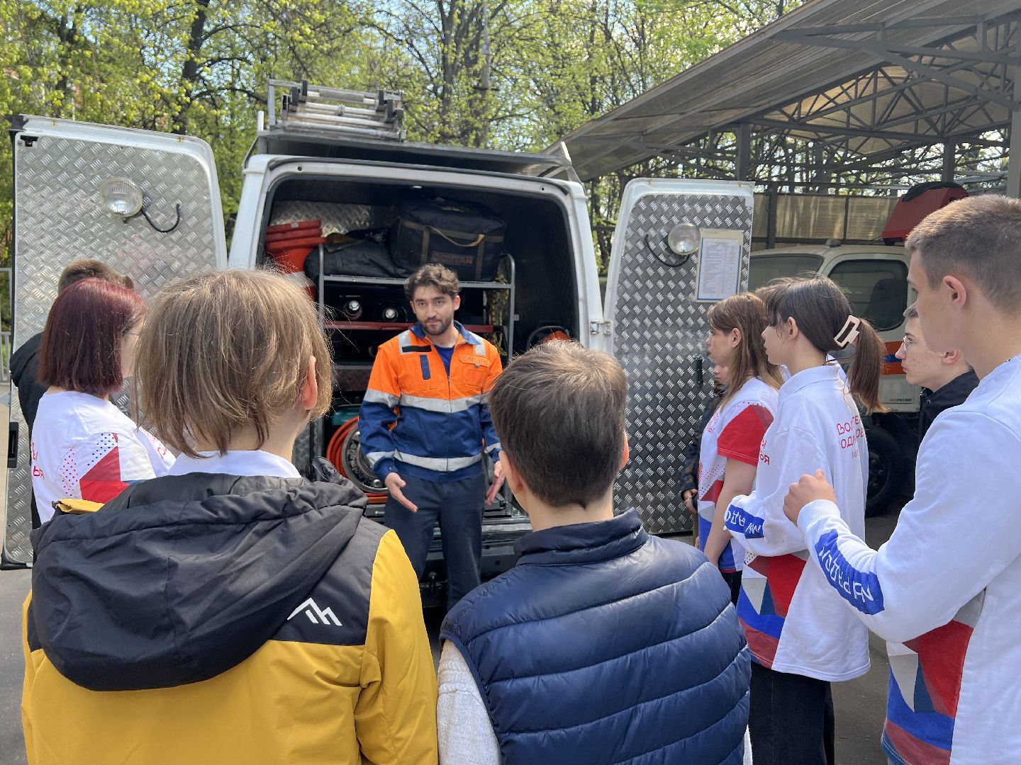 Химки, служба спасения, спасатели, ХимСпас, школьники, волонтеры, игровое обучение