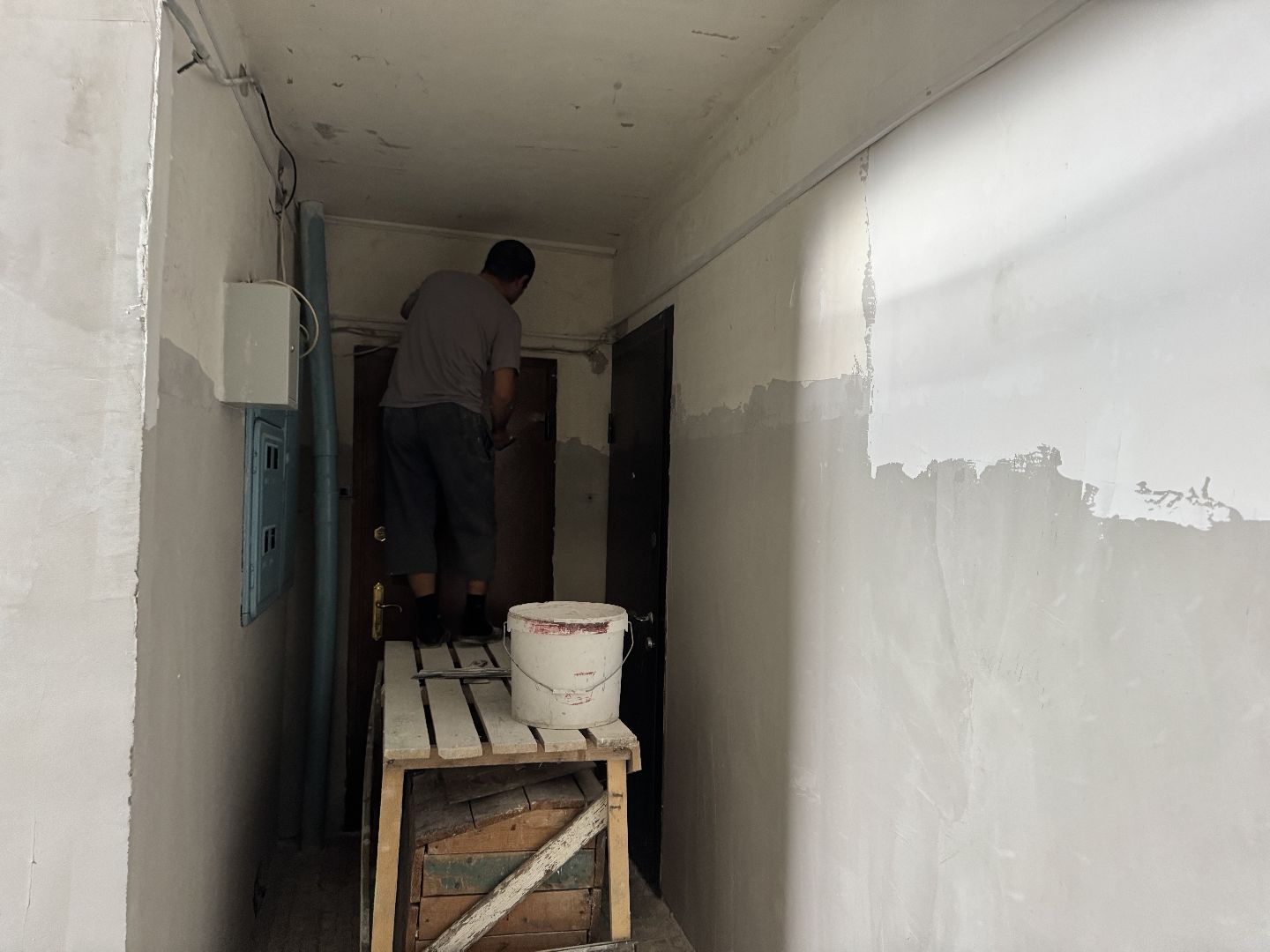 шаховская, ремонт мкд, подьезды,