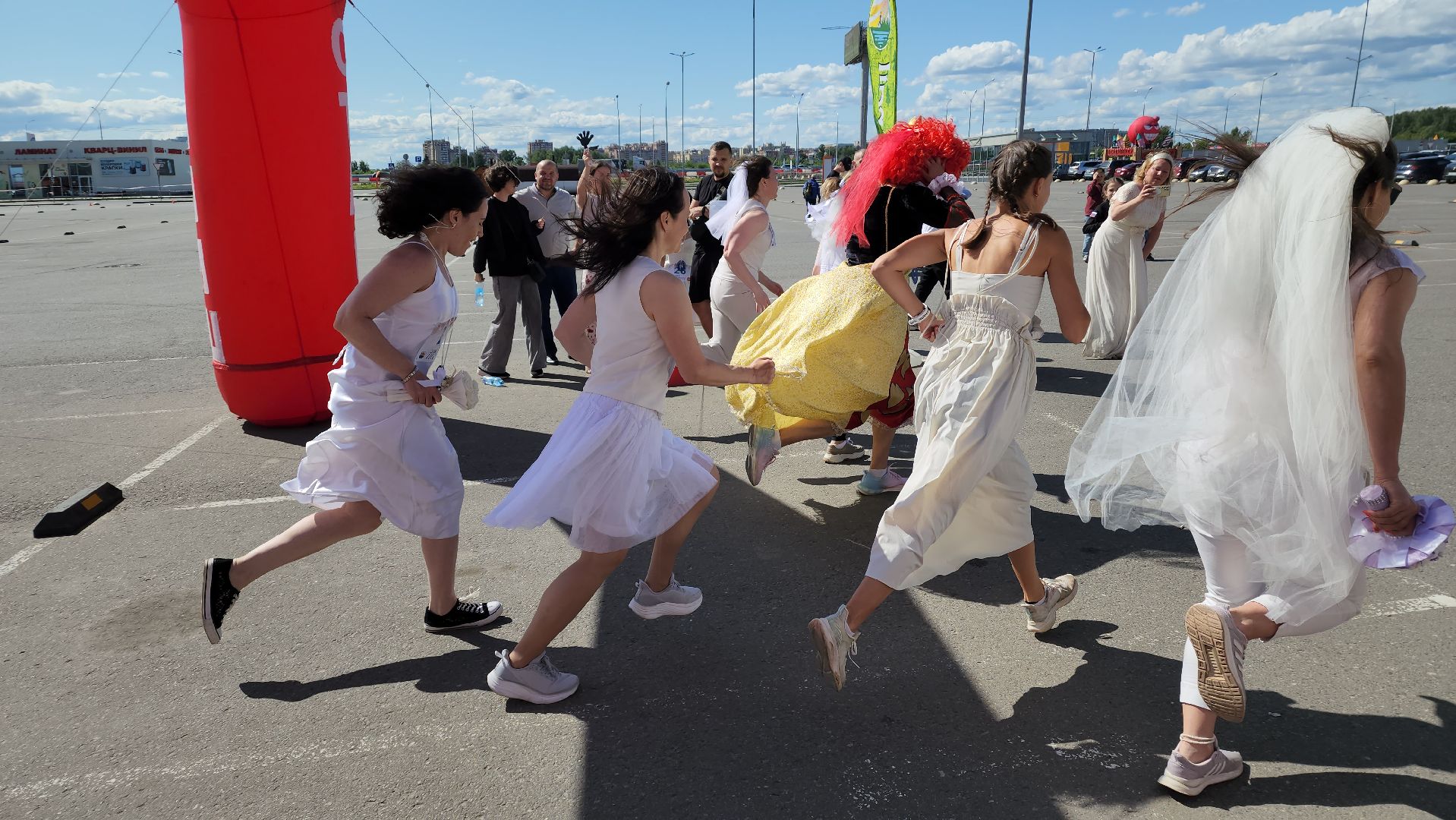 вертикалки, пушкино, забег, день семьи любви и верности,соревнования,награждение,дети, праздник,