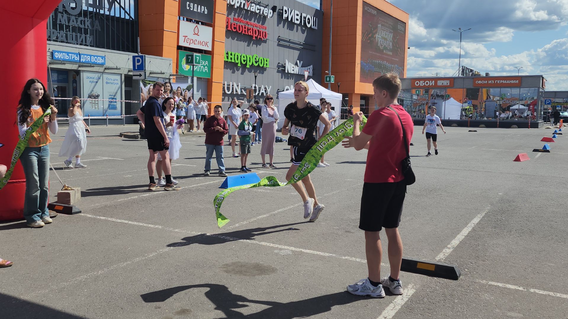 вертикалки, пушкино, забег, день семьи любви и верности,соревнования,награждение,дети, праздник,