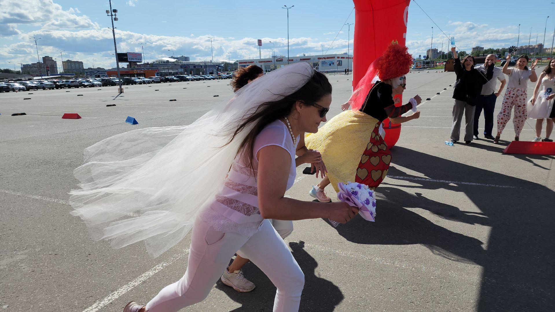 вертикалки, пушкино, забег, день семьи любви и верности,соревнования,награждение,дети, праздник,