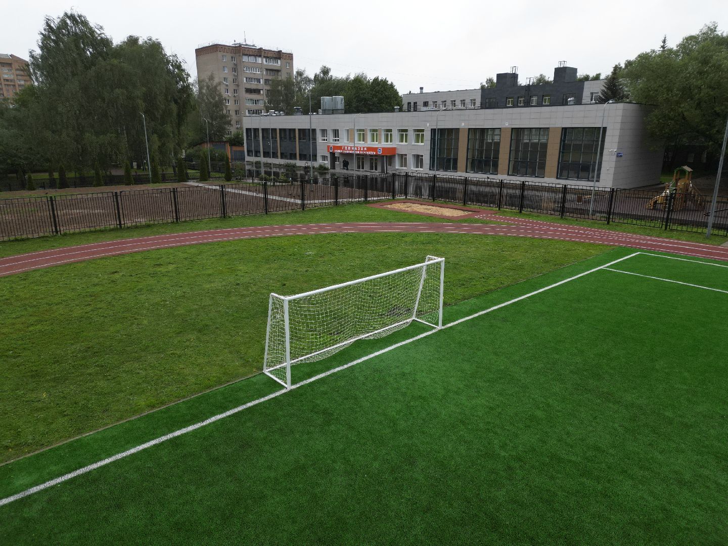 видео с коптера, гимназия им подольских курсантов,