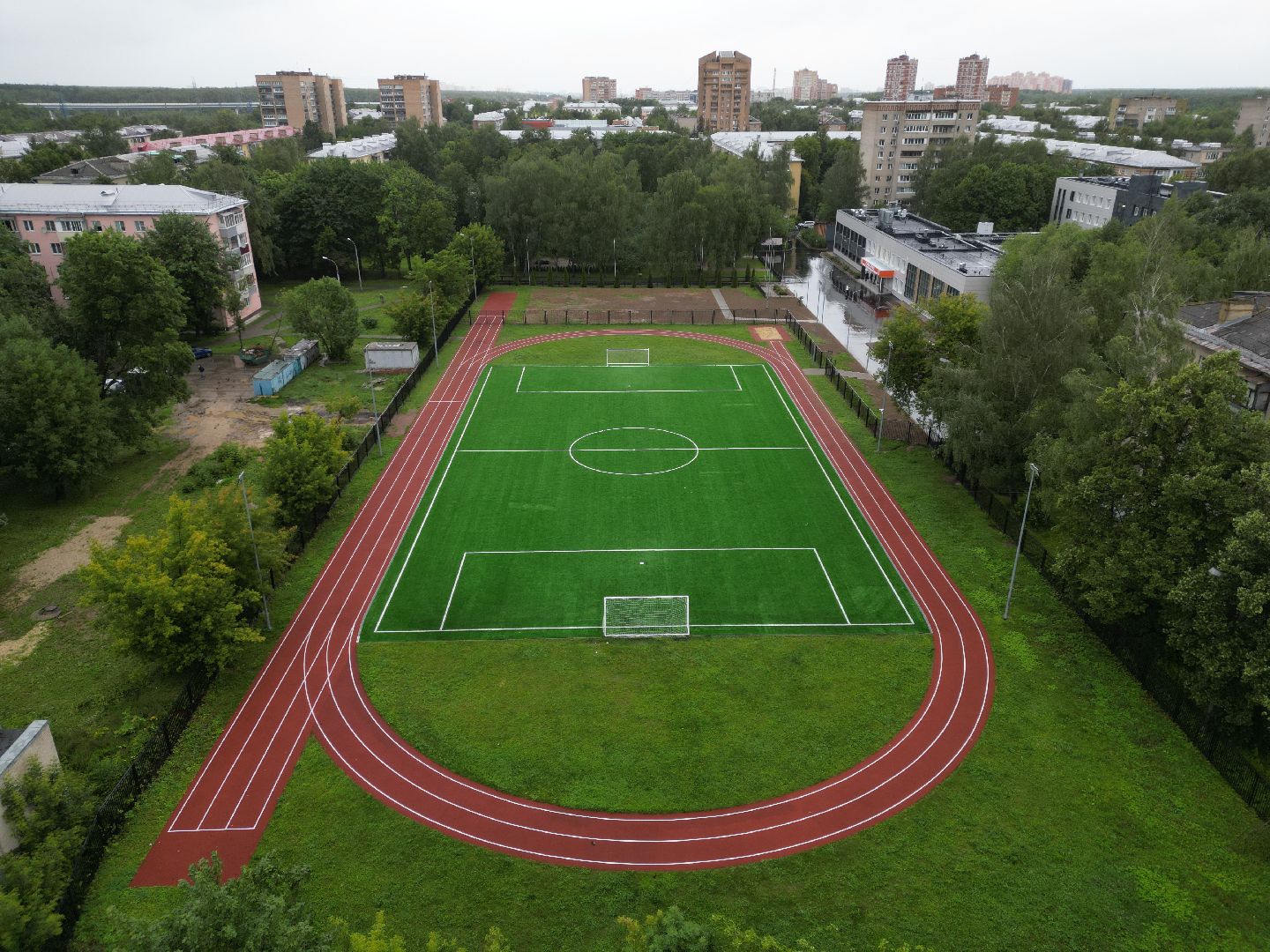 видео с коптера, гимназия им подольских курсантов,