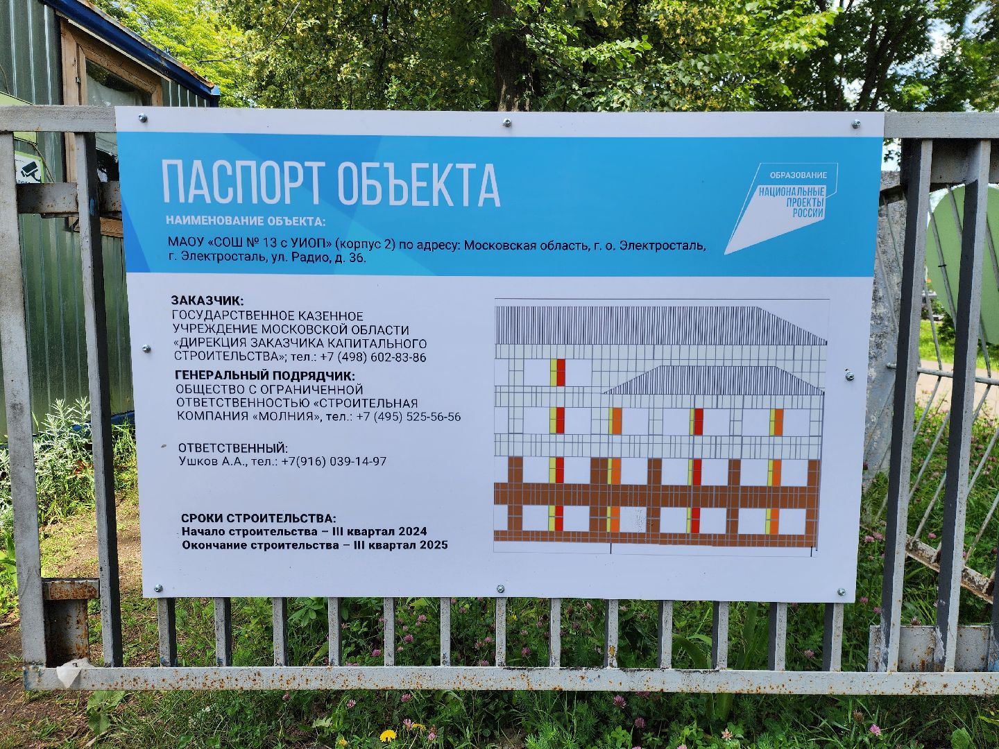 Электросталь , Строительство, Ремонт, Школа, Ремонт школы, Жители,