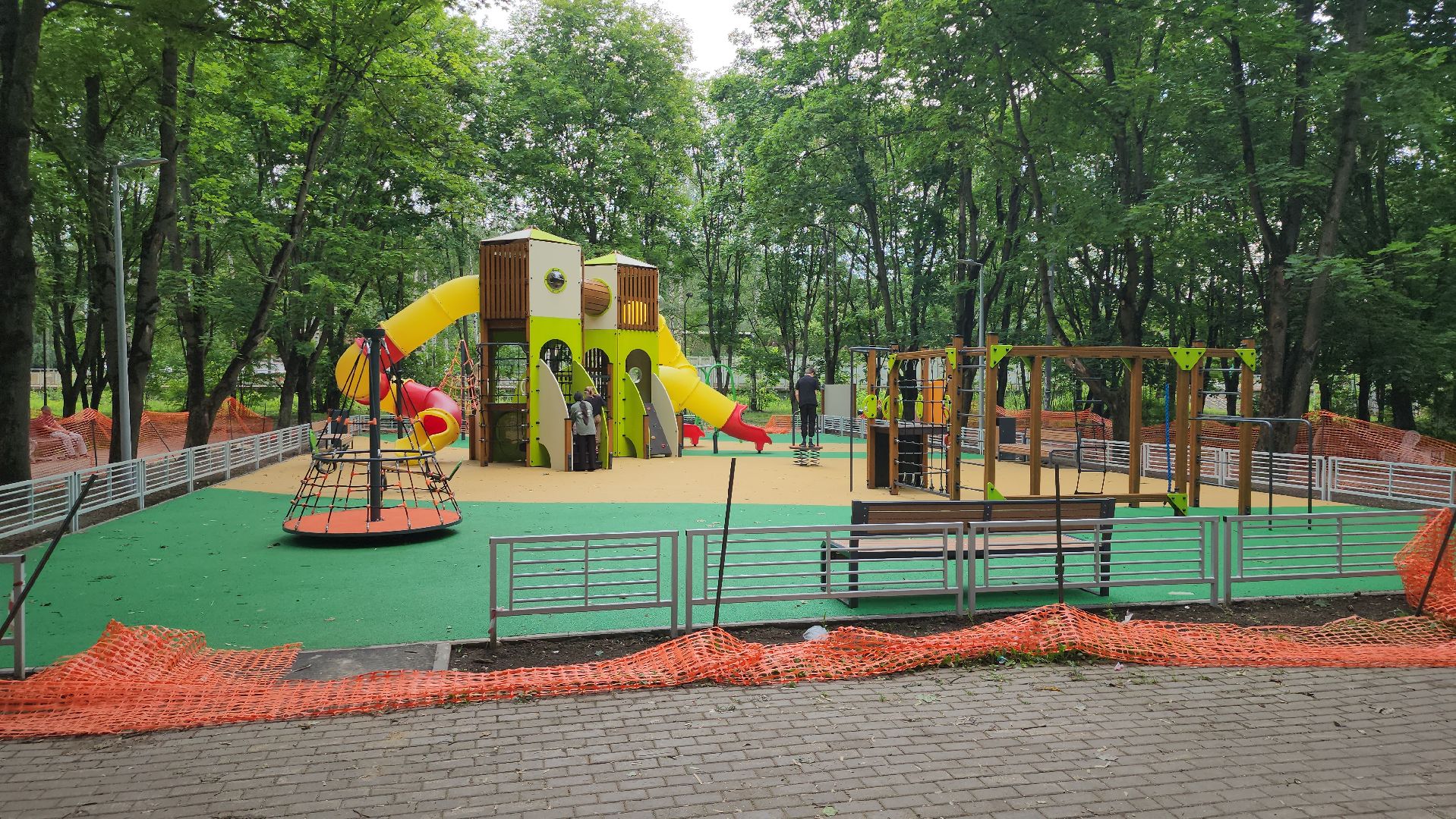 новая площадка, детска игровая площадка, щёлково, чкаловский,