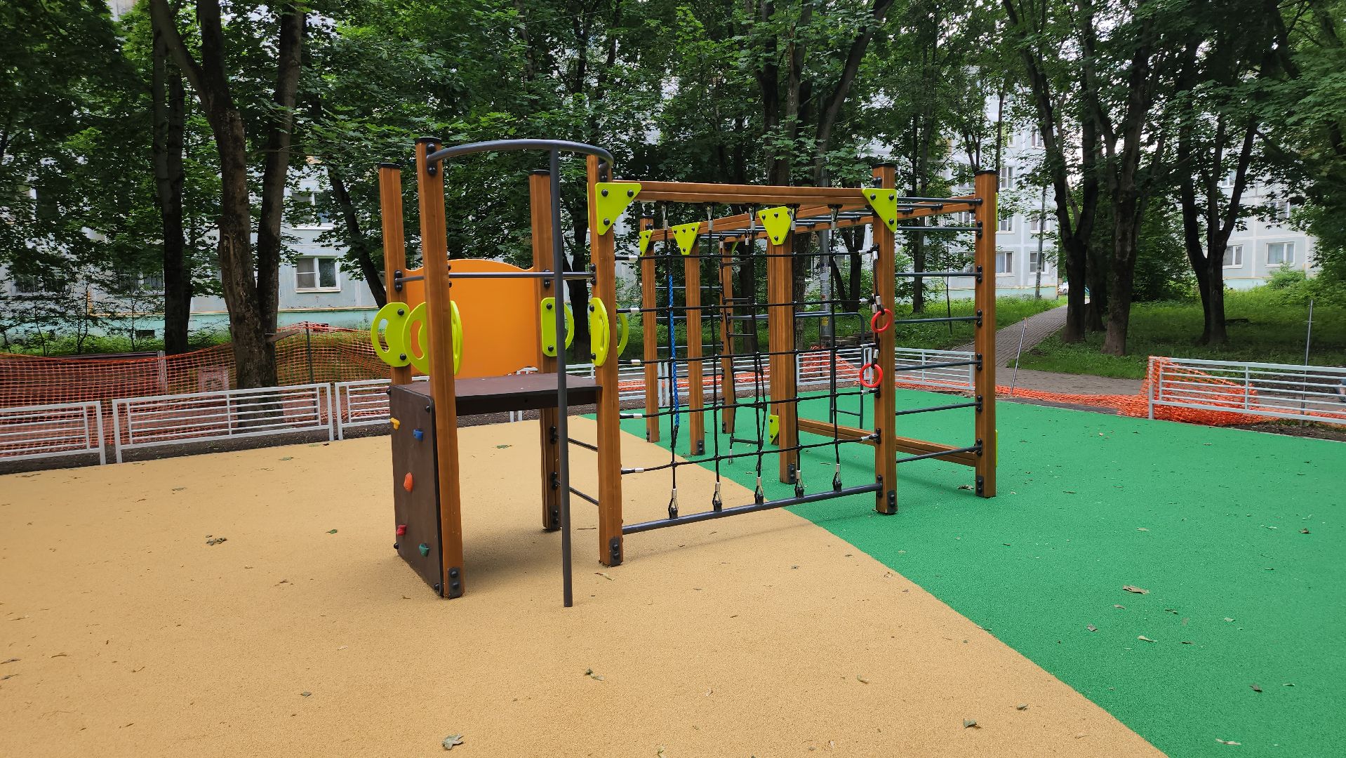 новая площадка, детска игровая площадка, щёлково, чкаловский,