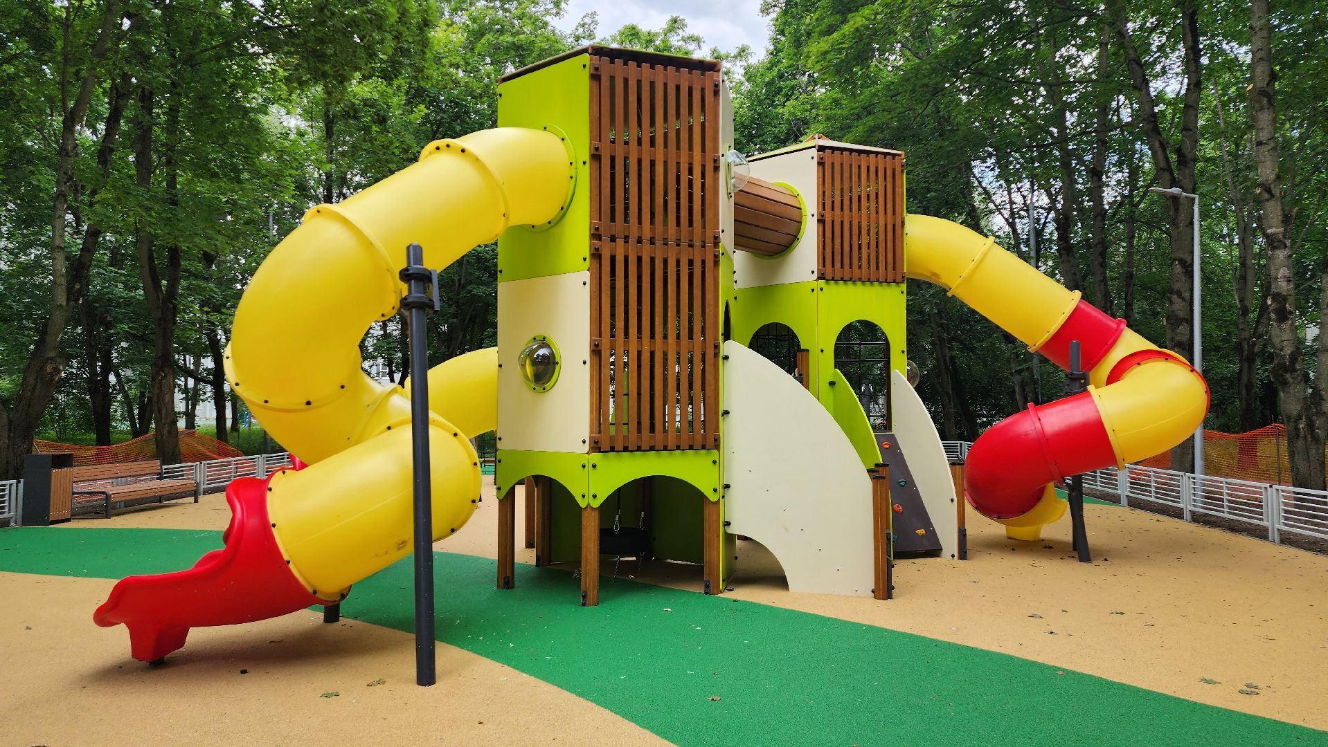 новая площадка, детска игровая площадка, щёлково, чкаловский,
