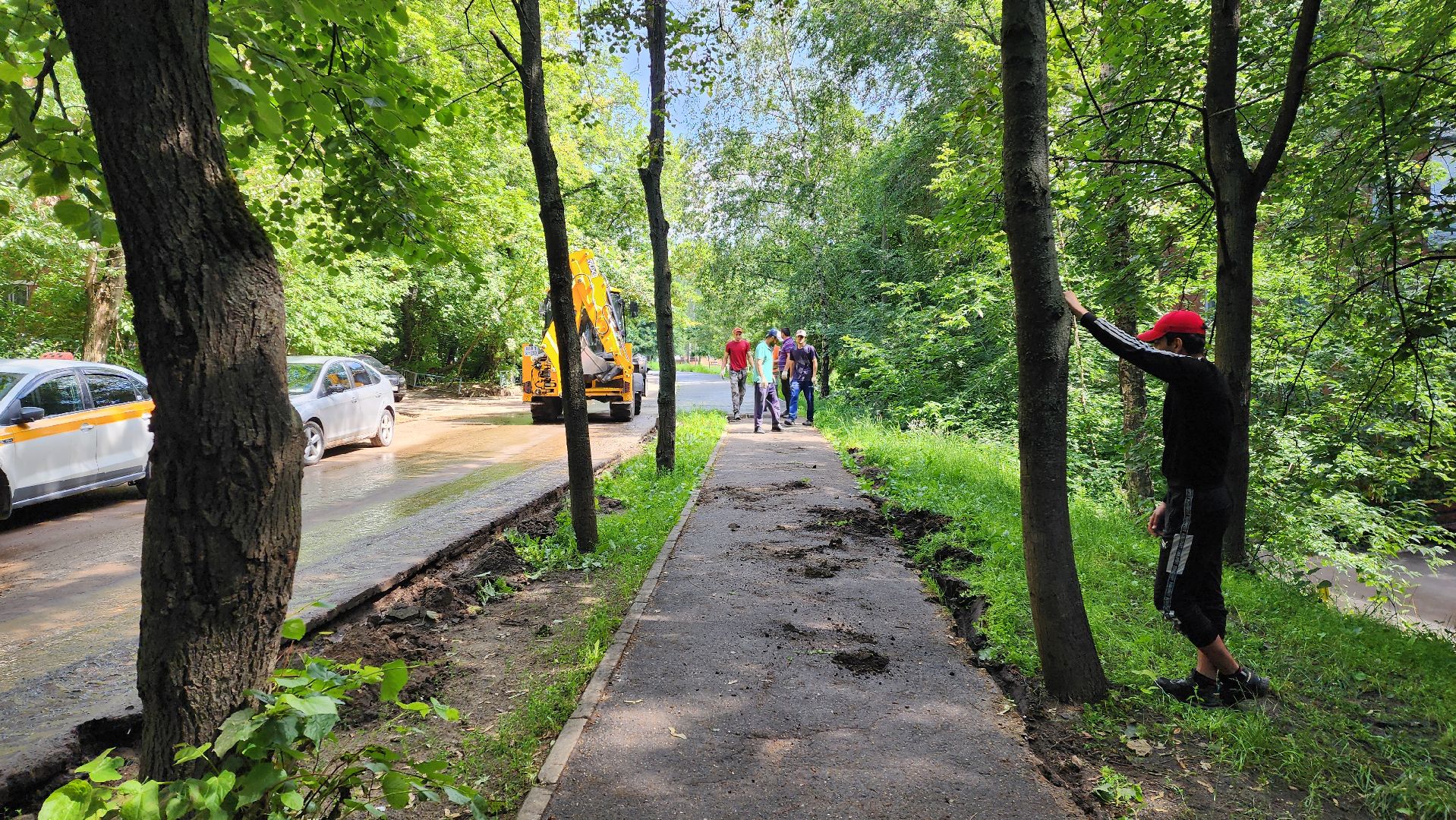 ремонт дорог,