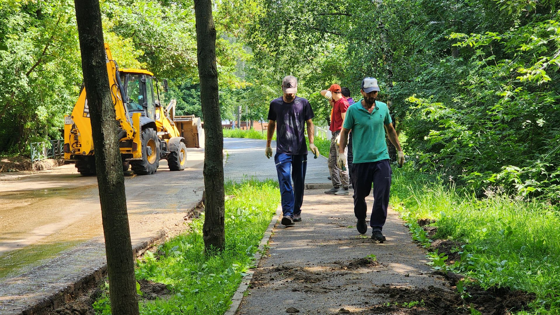 ремонт дорог,