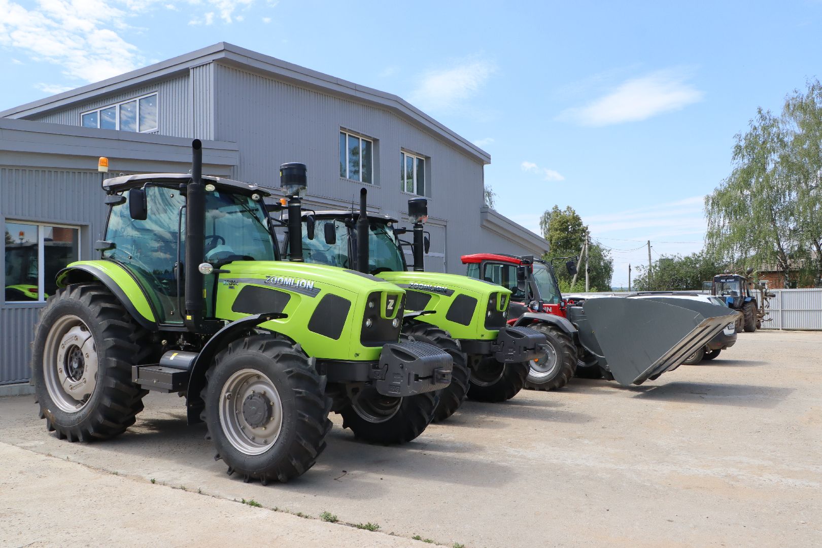 серебрянные пруды, техника, автопарк, сельское хозяйство,