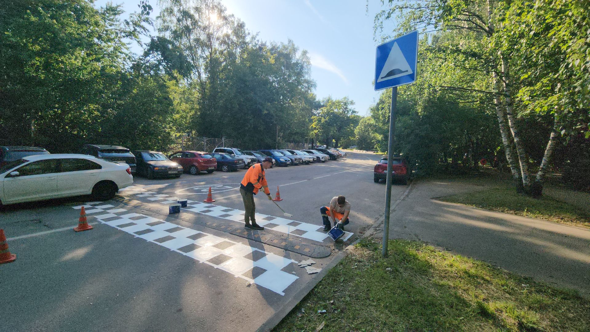 Химки,  Дороги, Безопасность, Разметка,