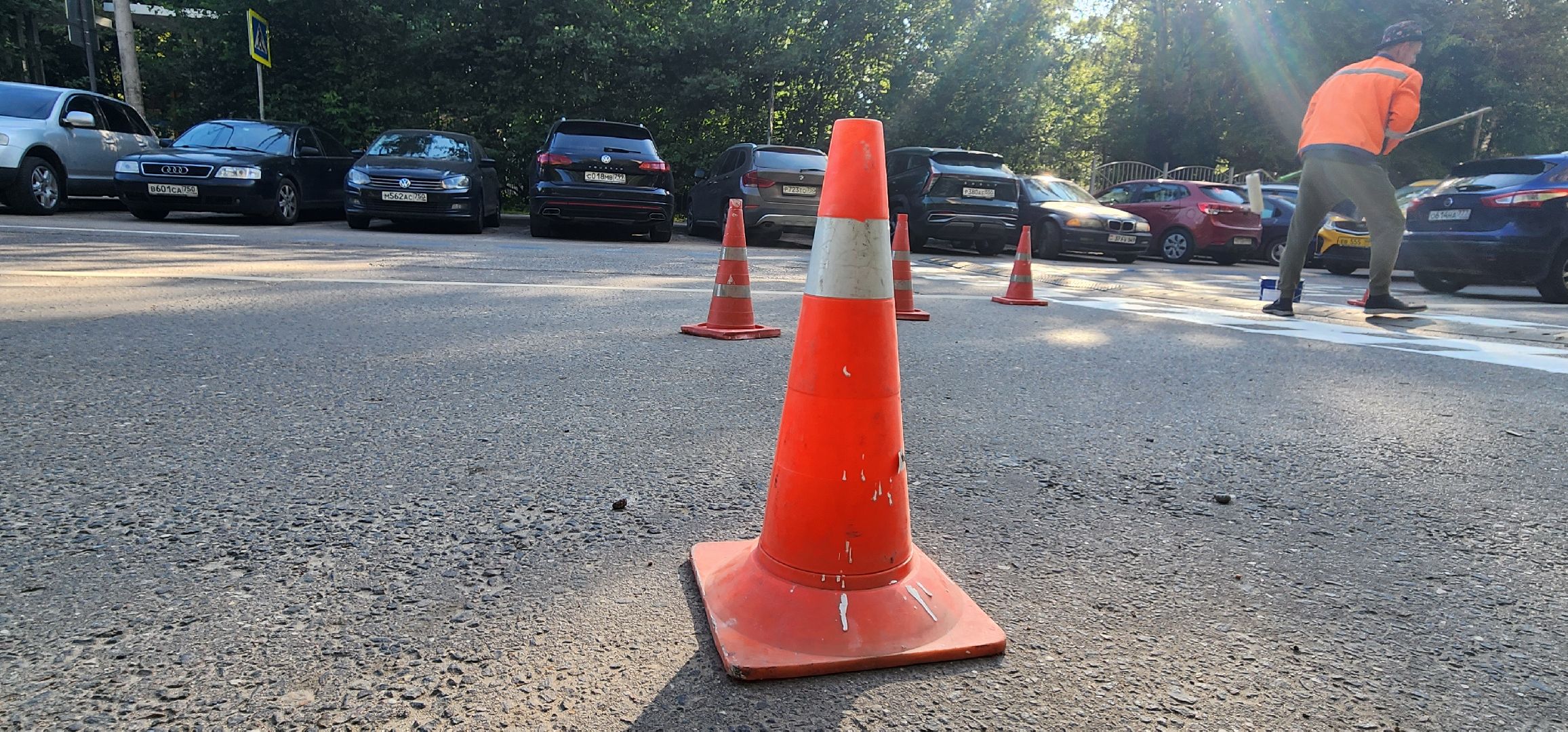 Химки,  Дороги, Безопасность, Разметка,