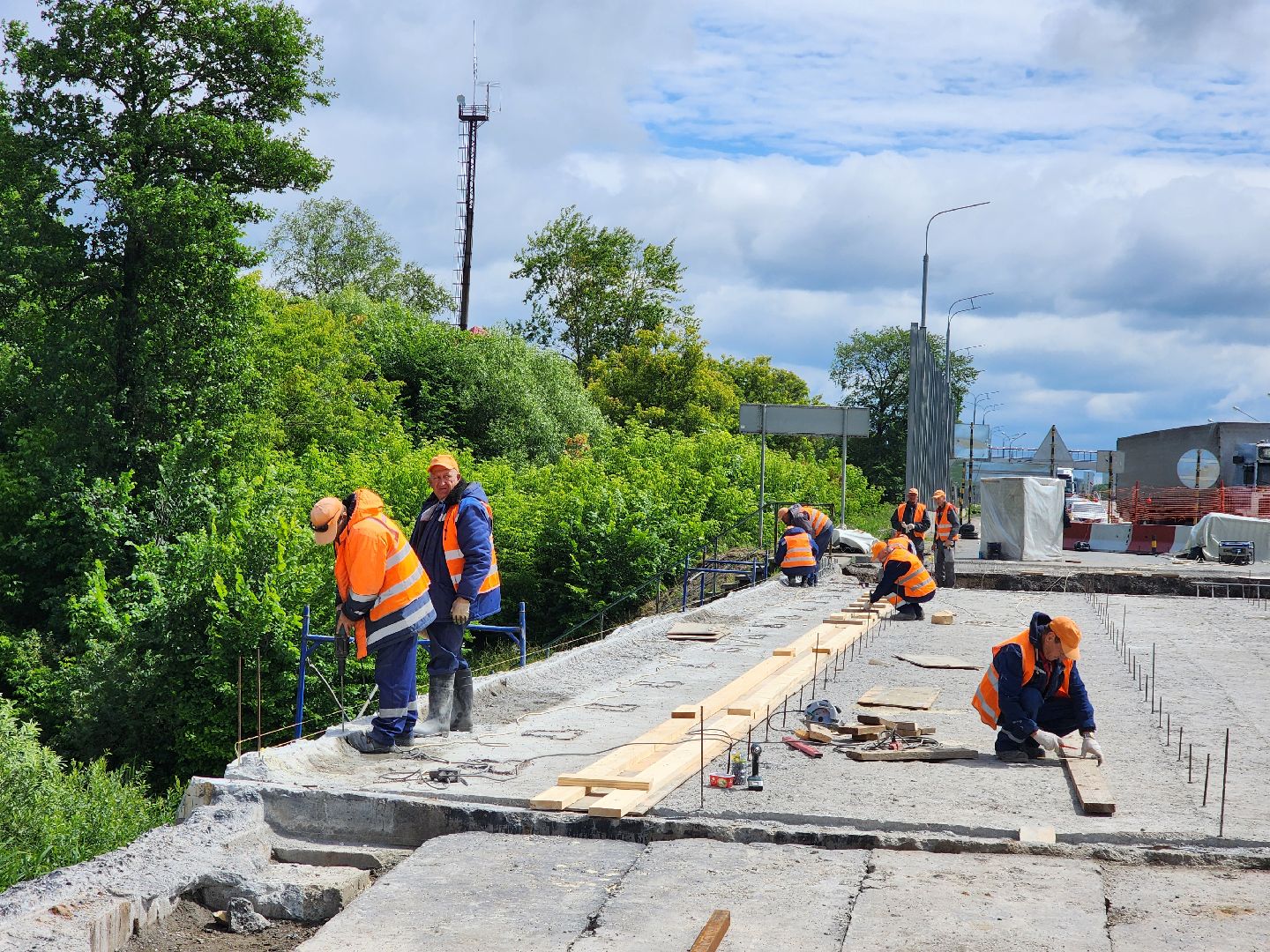 ногинск, богородский округ,  строительство, ремонт, дороги, мост,