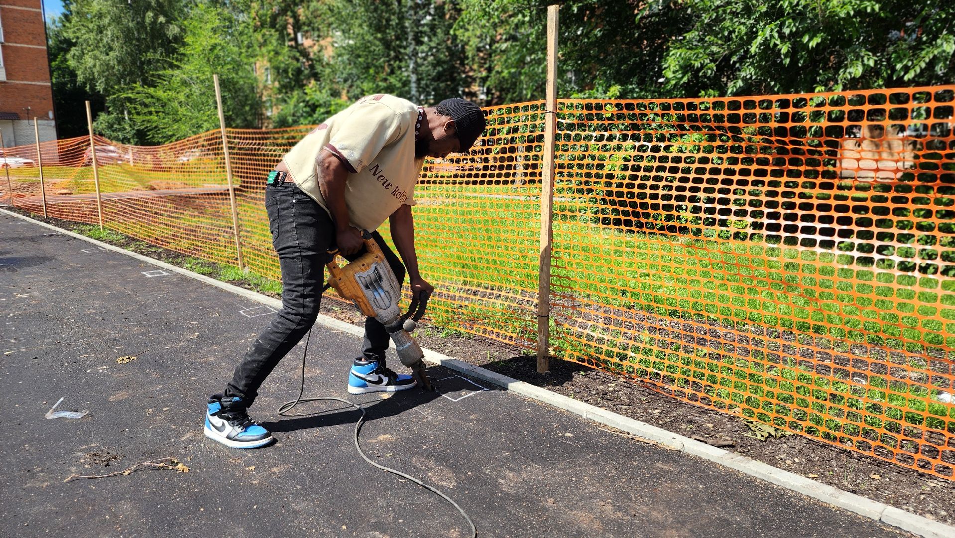 волоколамск, установка детской площадки, благоуйстройство,