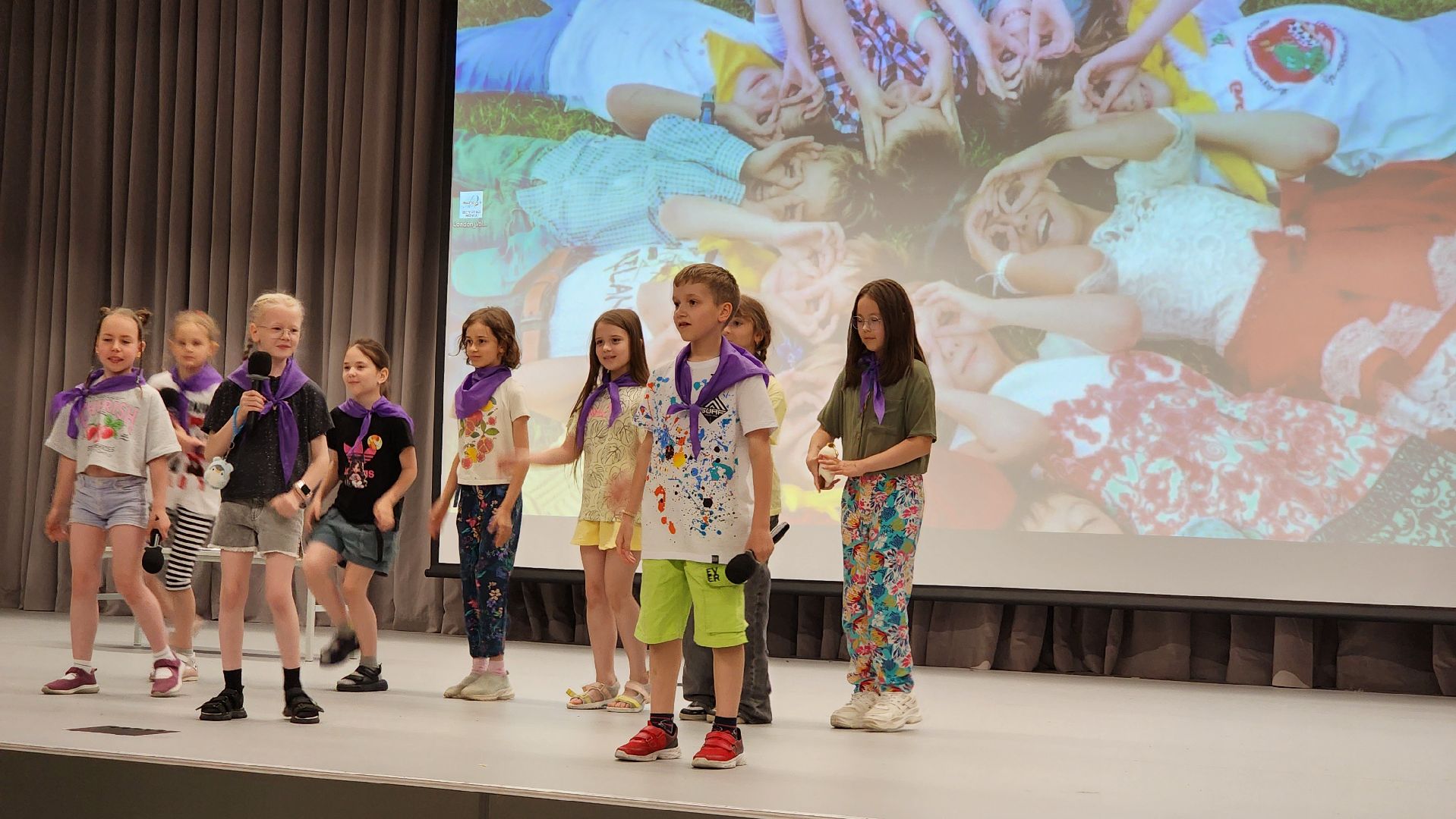 Летний лагерь , Школа , Лобня, Закрытие летнего лагеря ,