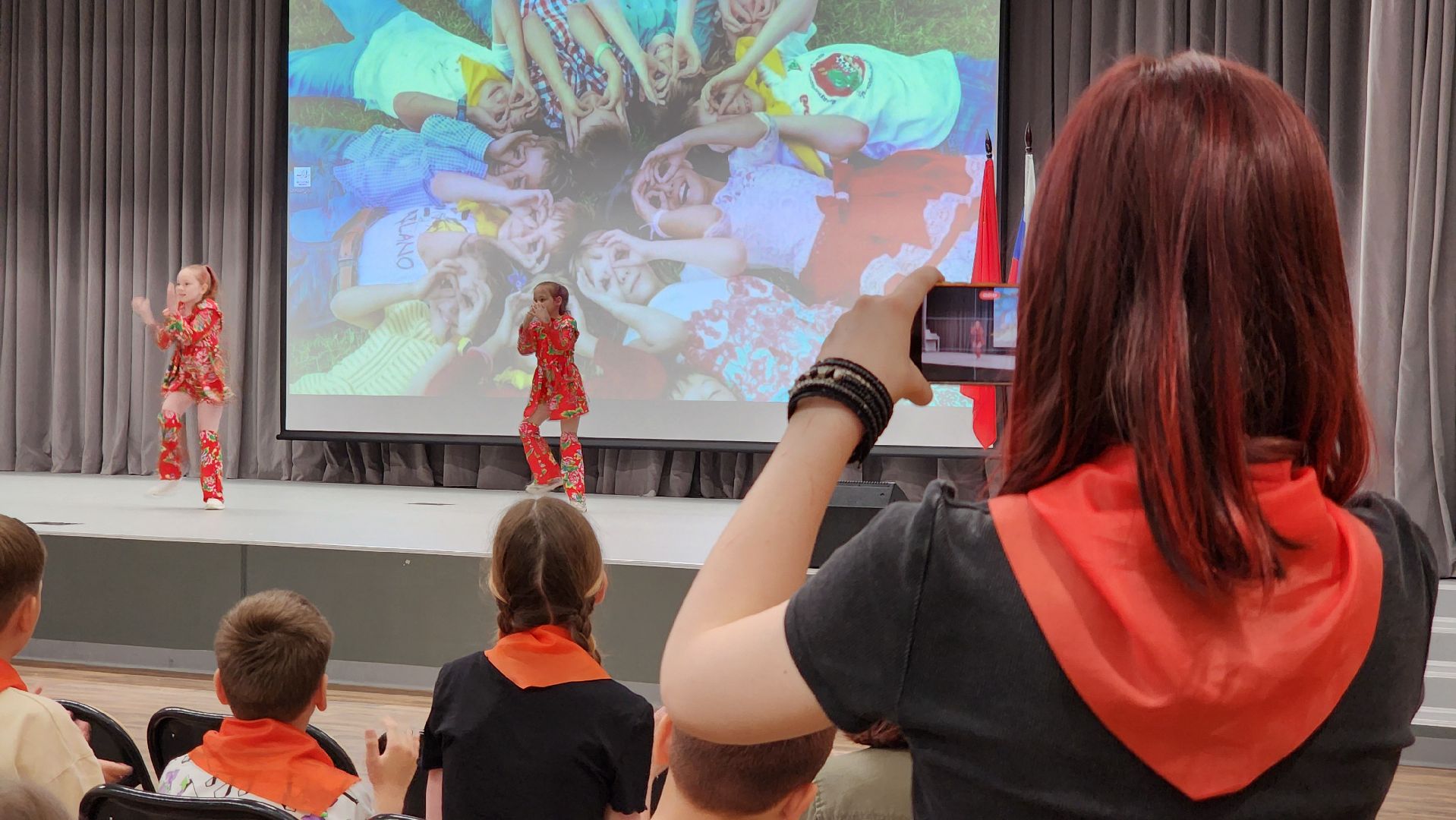 Летний лагерь , Школа , Лобня, Закрытие летнего лагеря ,