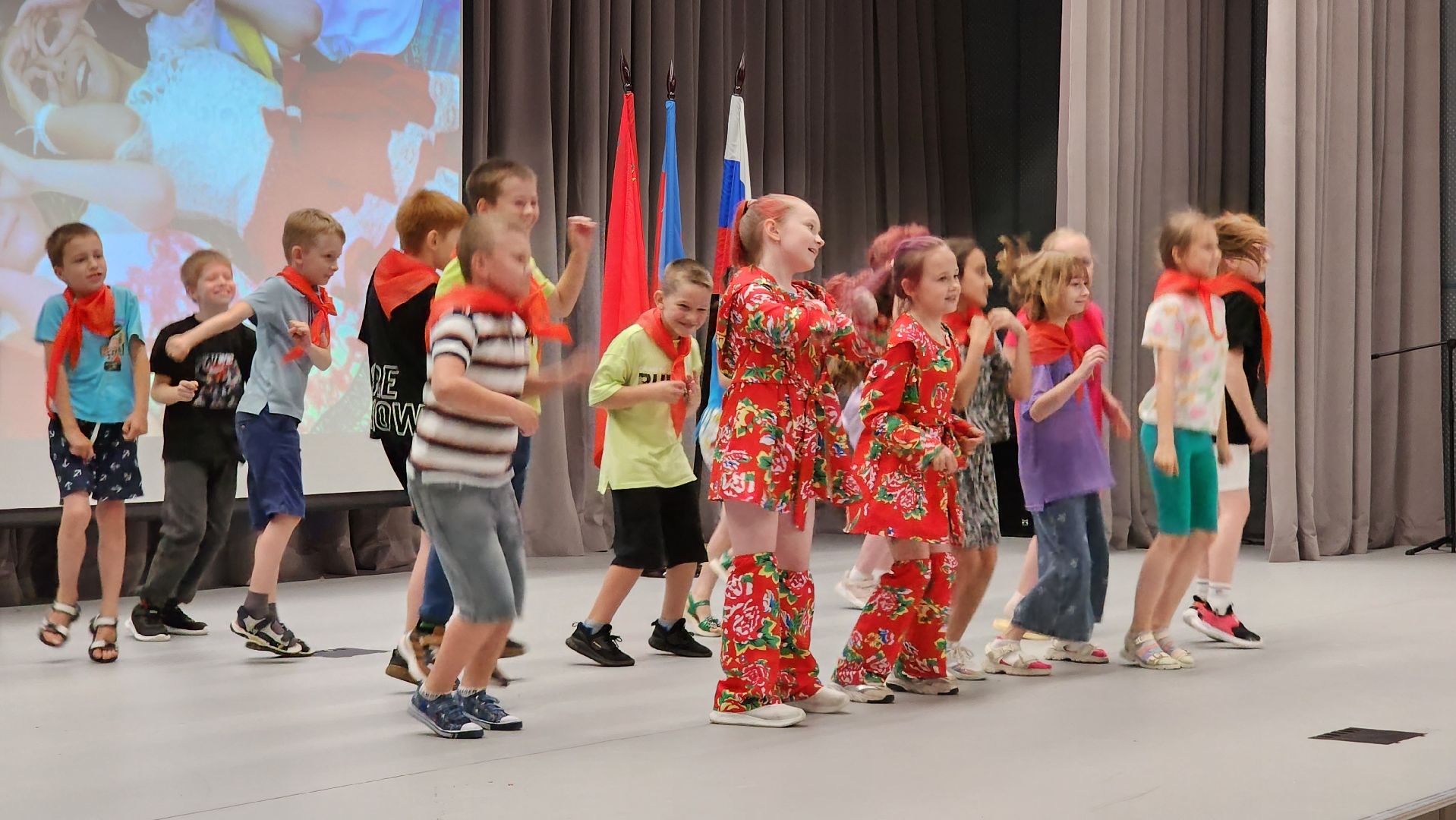 Летний лагерь , Школа , Лобня, Закрытие летнего лагеря ,