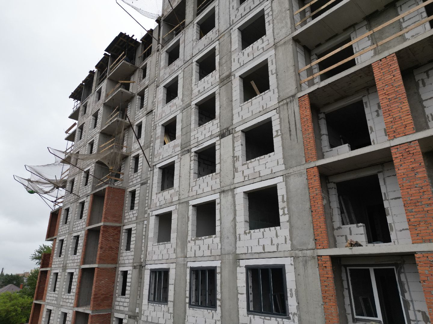 видео с коптера, дом для переселенцев подольск, переселение жителей из аварийного жилья,