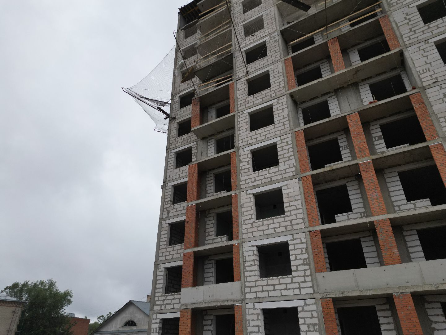 видео с коптера, дом для переселенцев подольск, переселение жителей из аварийного жилья,