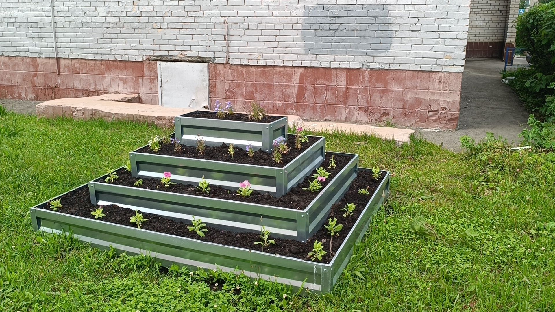 благоустройство, двор, лобня,