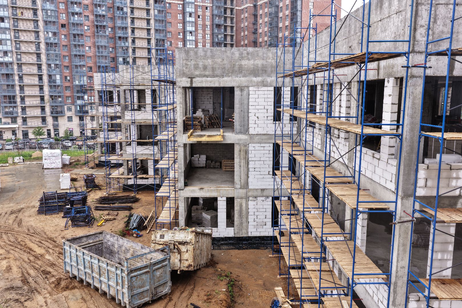 видео с коптера, детский сад в одинцове,