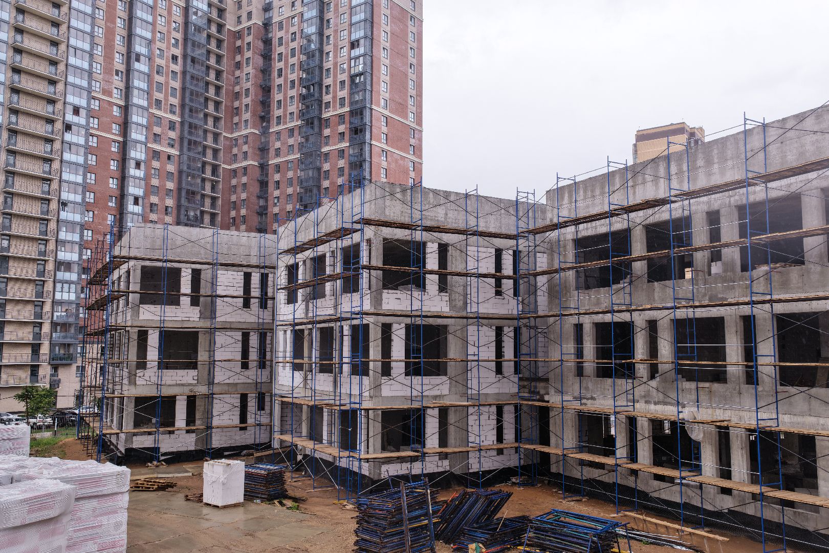 видео с коптера, детский сад в одинцове,