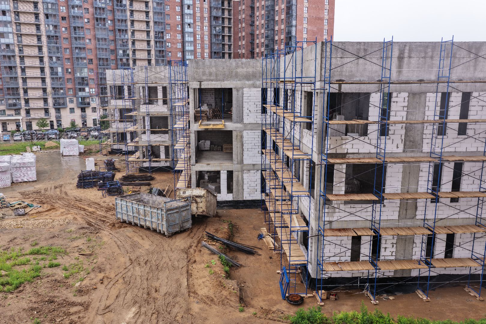 видео с коптера, детский сад в одинцове,