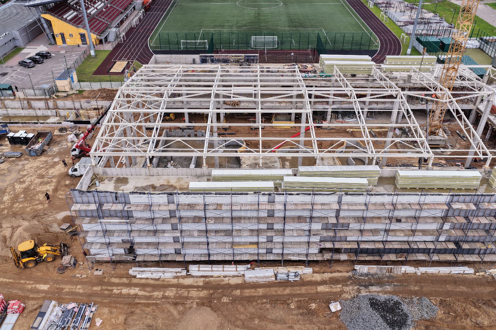 видео с коптера, акватермальный комплекс в одинцове,