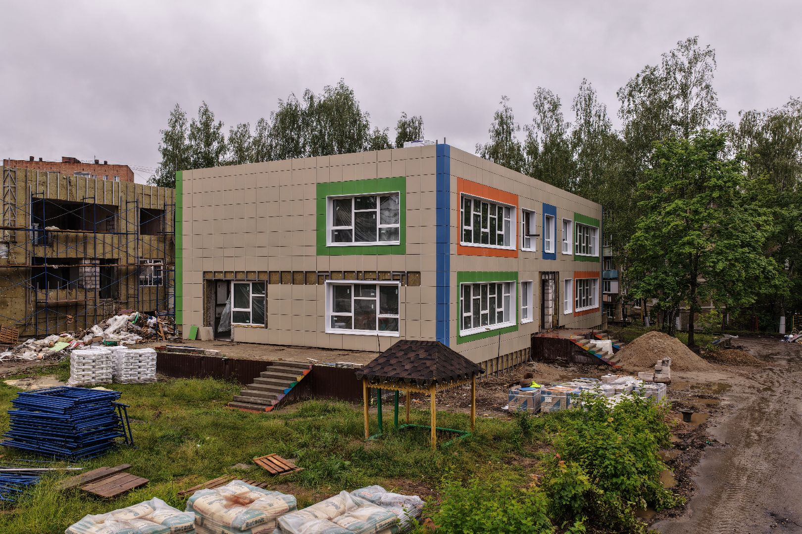 видео с коптера, ремонт детского сада егорьевск, детский сад 1 егорьевск,