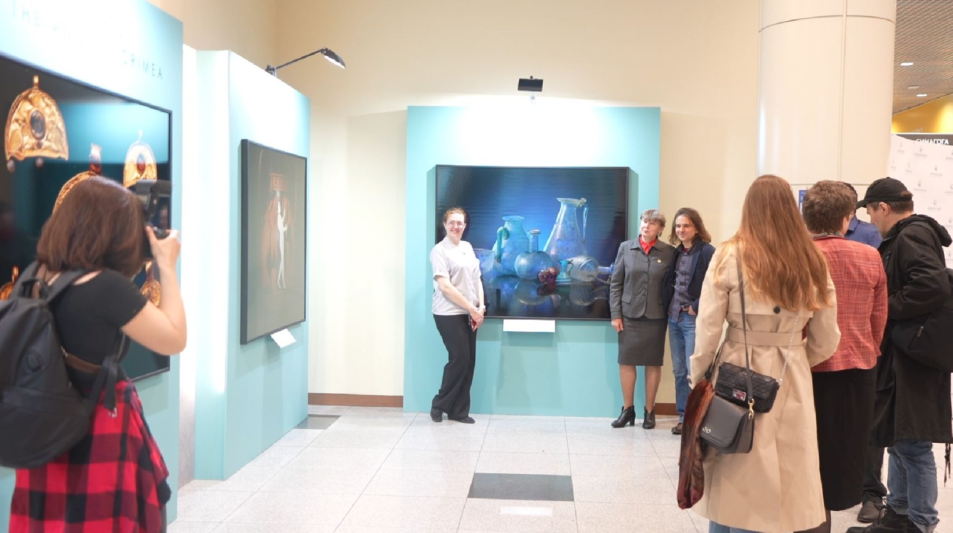 аэропорт Домодедово, фотовыставка, археологические находки