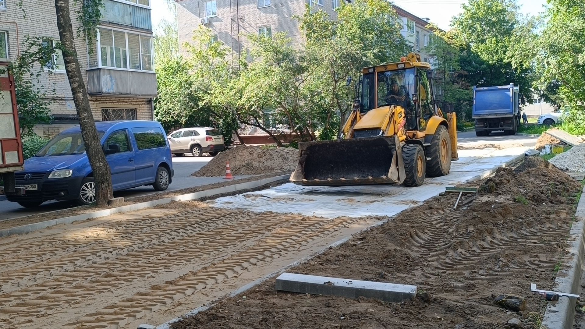 детская площадка, двор, лобня,