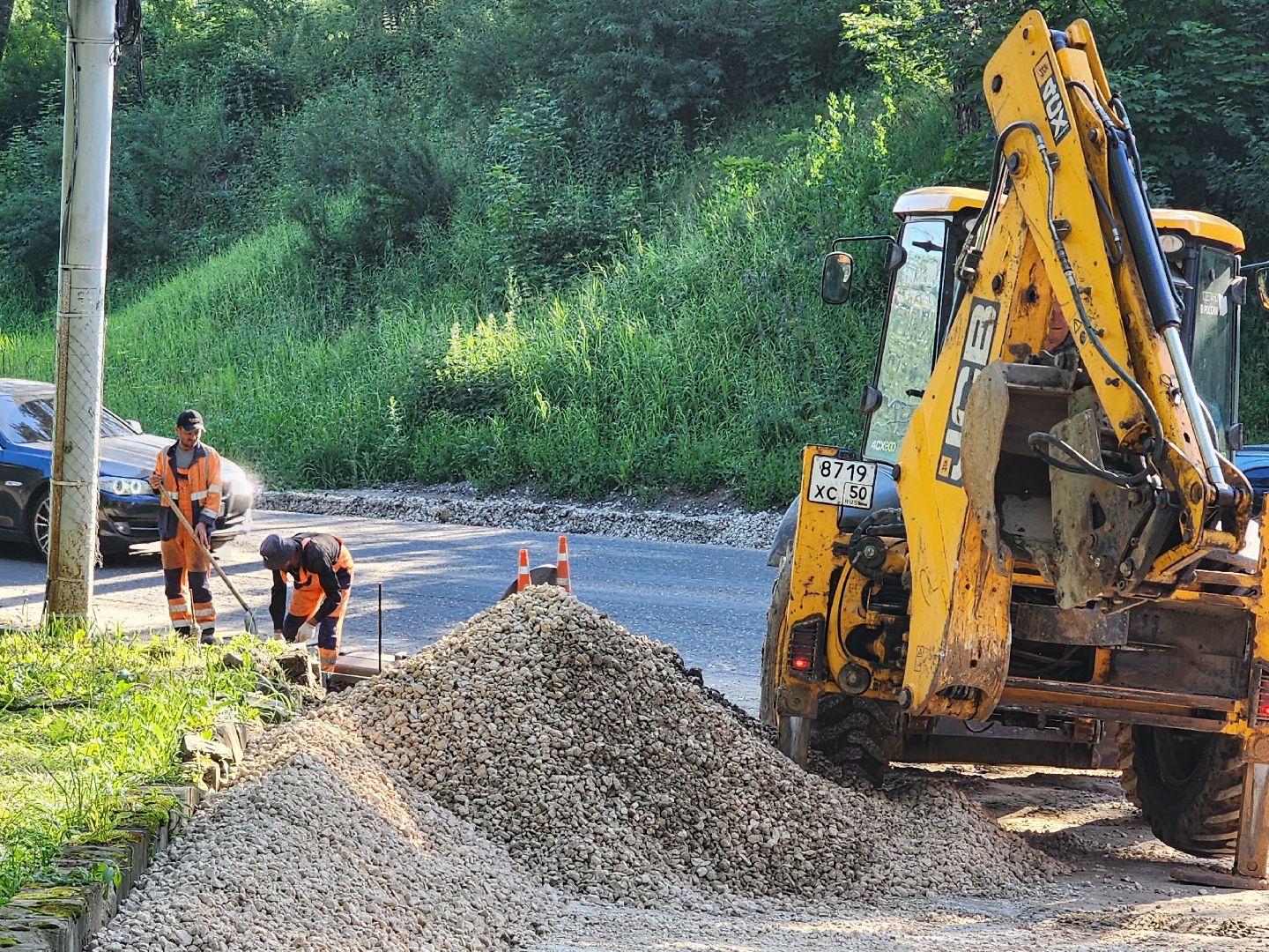 сергиево-посадский городской округ, хотьково, 1-я больничная, ремонт автомобильных дорог, елизаветинская больница,