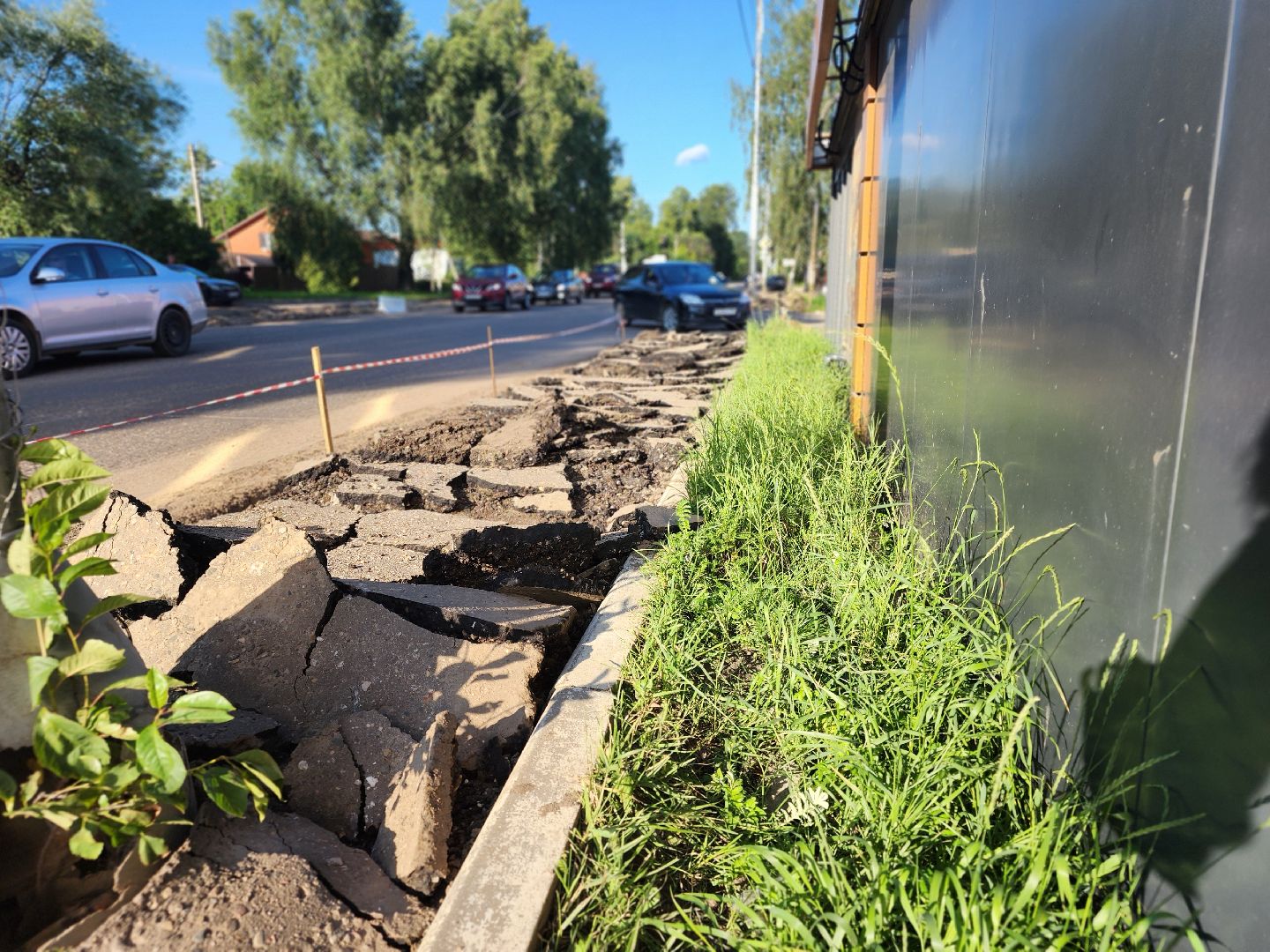 сергиево-посадский городской округ, хотьково, 1-я больничная, ремонт автомобильных дорог, елизаветинская больница,