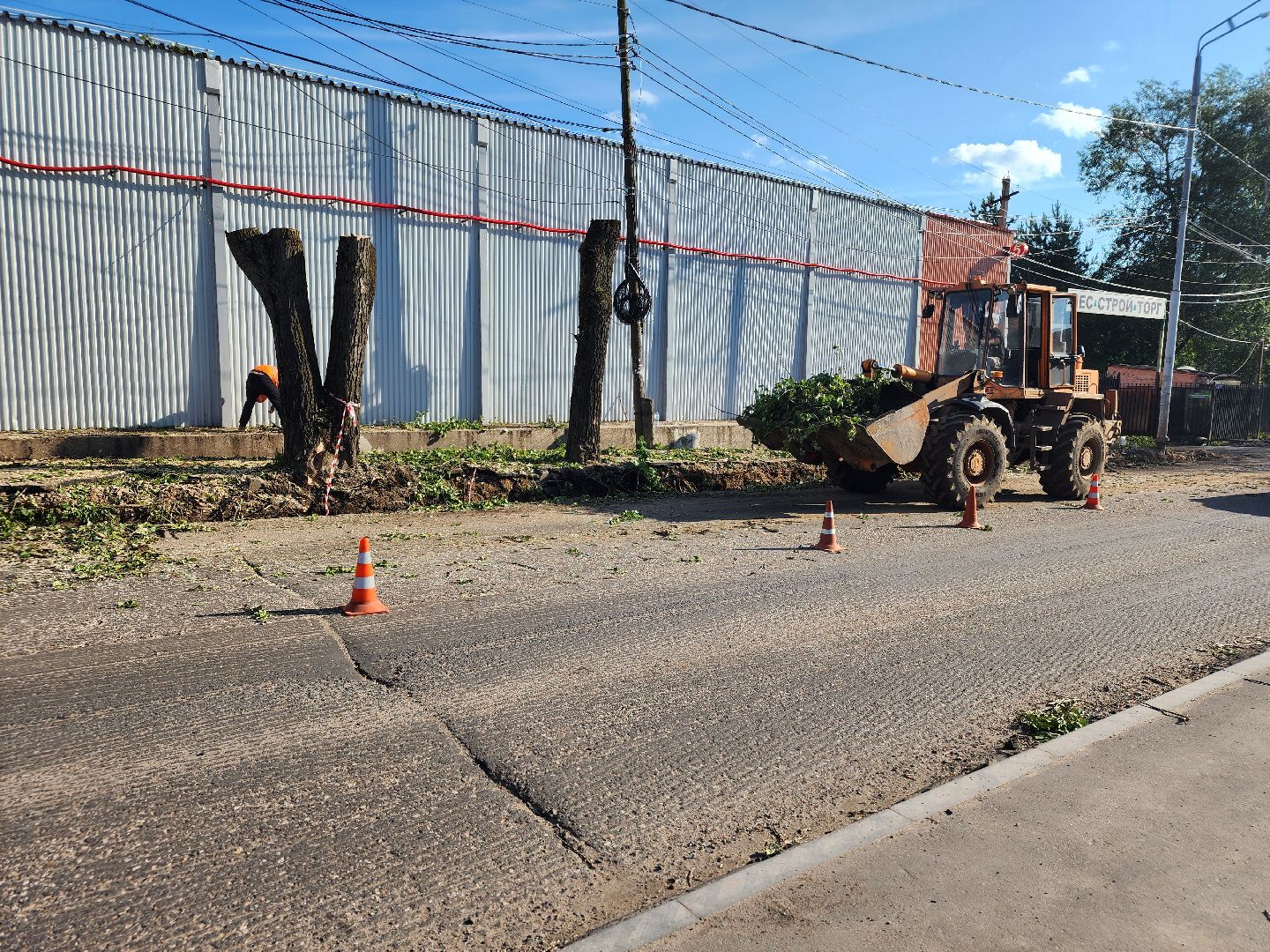 сергиево-посадский городской округ, хотьково, 1-я больничная, ремонт автомобильных дорог, елизаветинская больница,