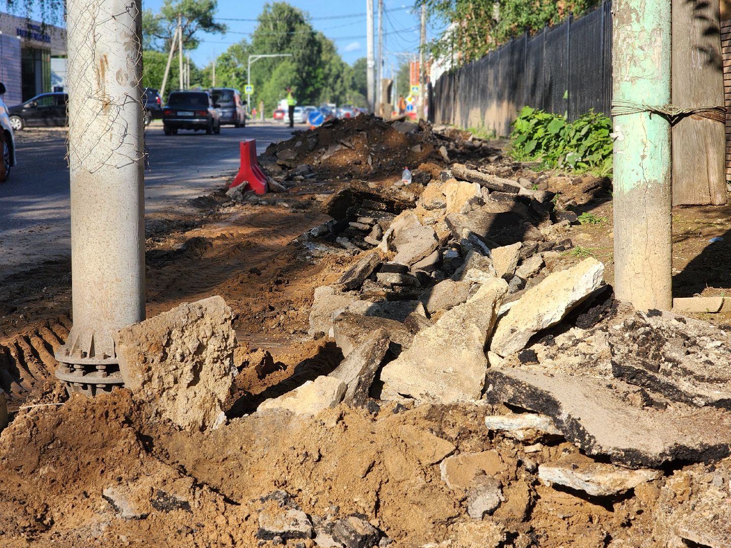 сергиево-посадский городской округ, хотьково, 1-я больничная, ремонт автомобильных дорог, елизаветинская больница,