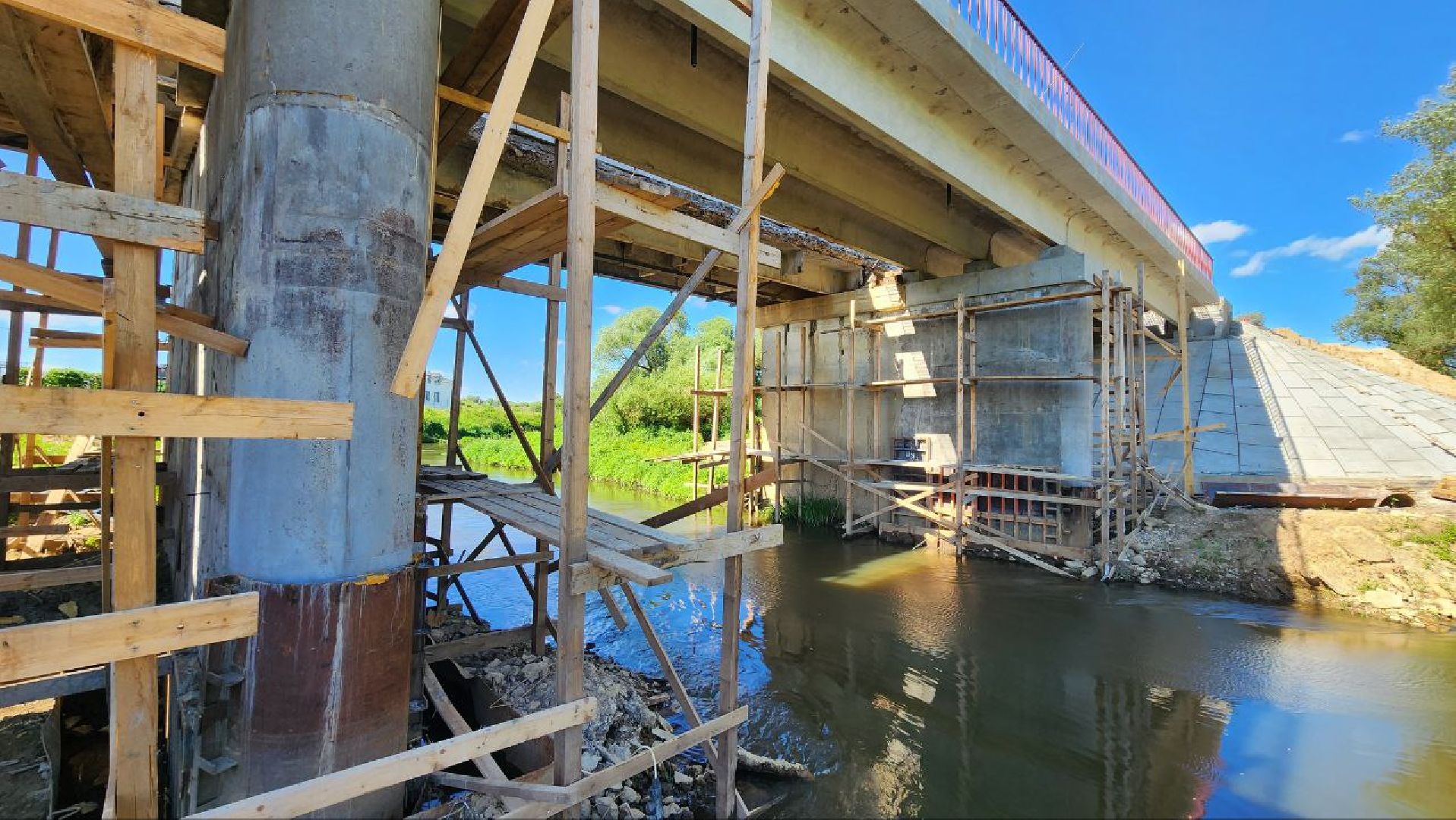 Дмитров, Мост в Усть-Пристане, Минтранс,Нацпроект Инфраструктура для жизни,