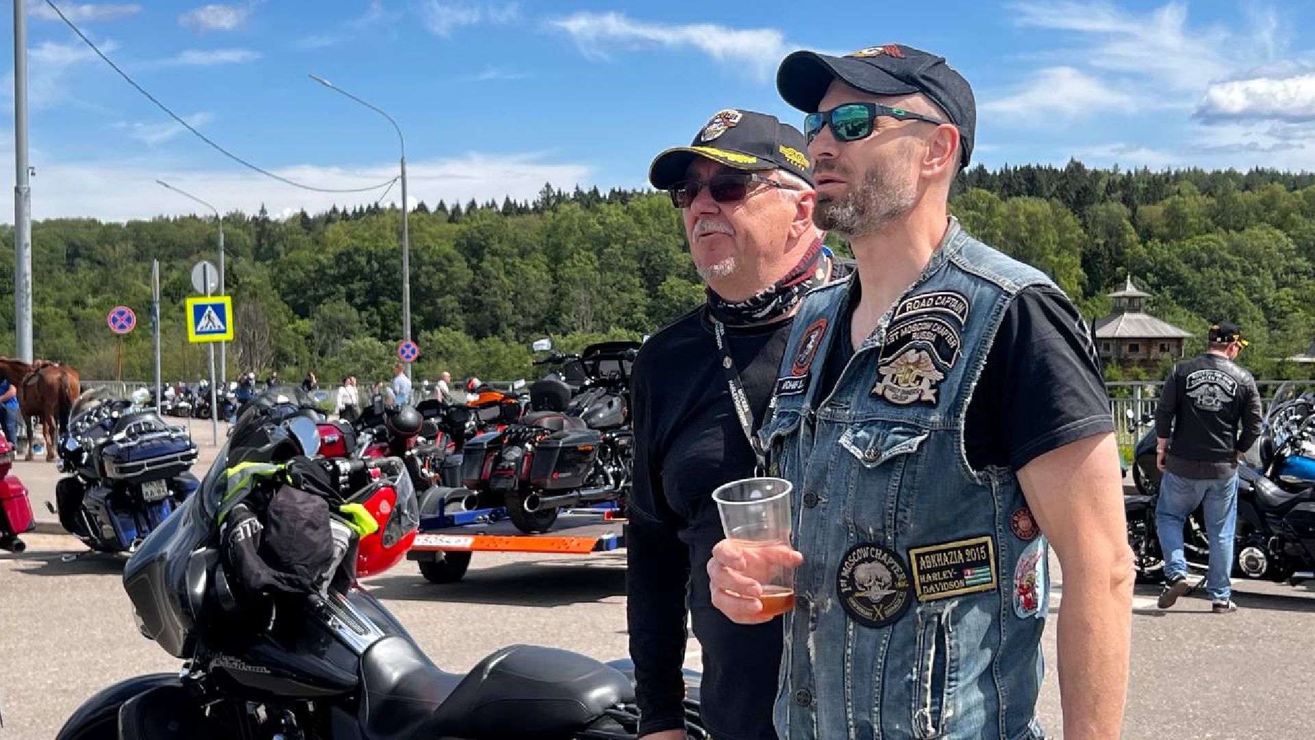 сергиев посад, сергиево-посадский городской округ, гремячий ключ, байкеры, харлей дэвидсон, клуб хог, семен нудельман,
