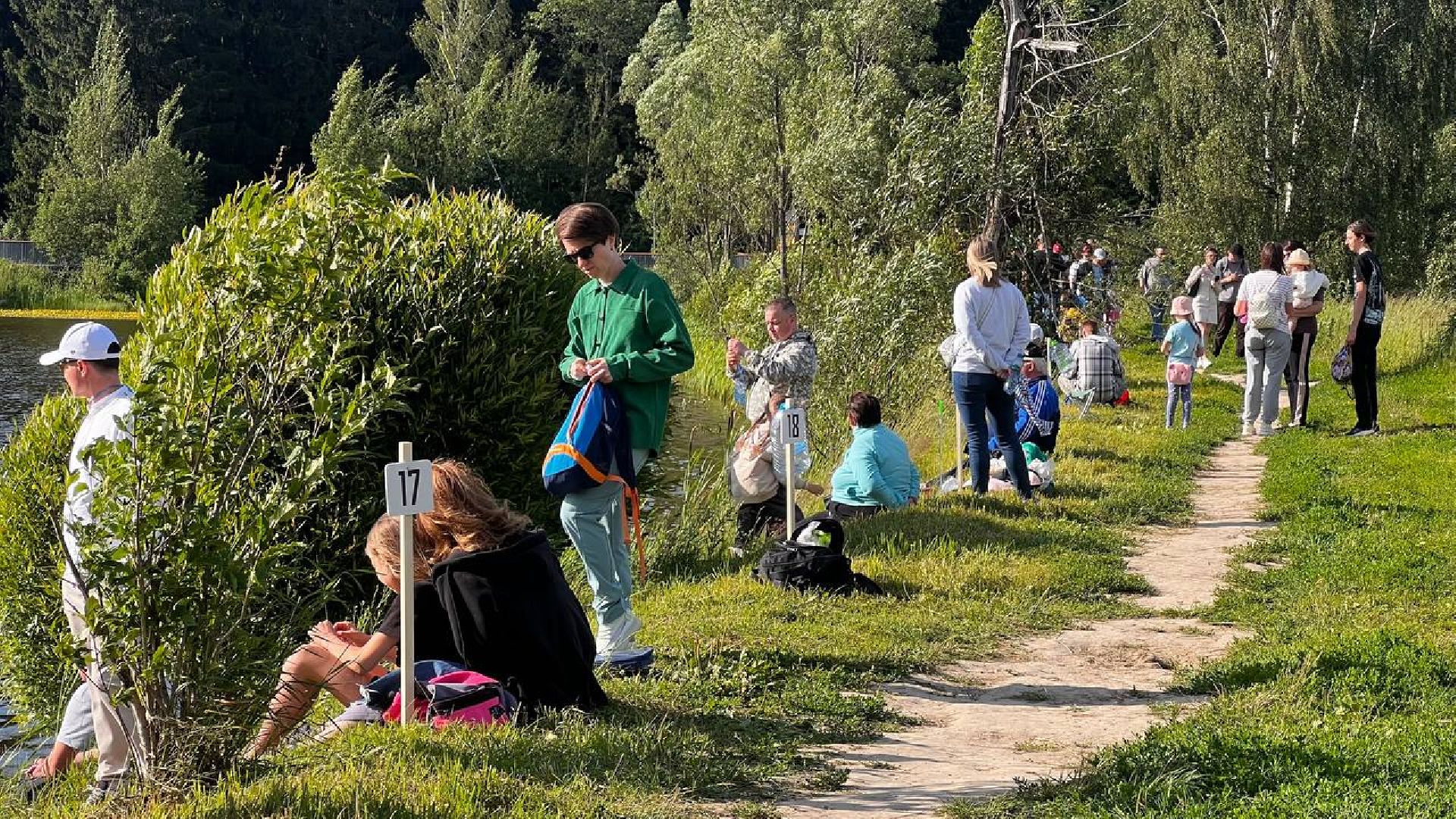 сергиев посад, сергиево-посадский городской округ, лесопарк загорское море, семхоз, рыболовный фестиваль, компания азот,