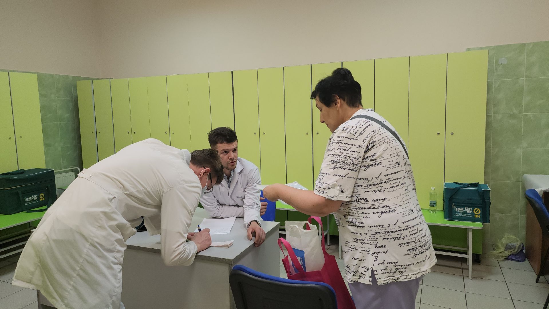 Люберцы, выездная диспансеризация, Дворец спорта Триумф, люберецкая больница,