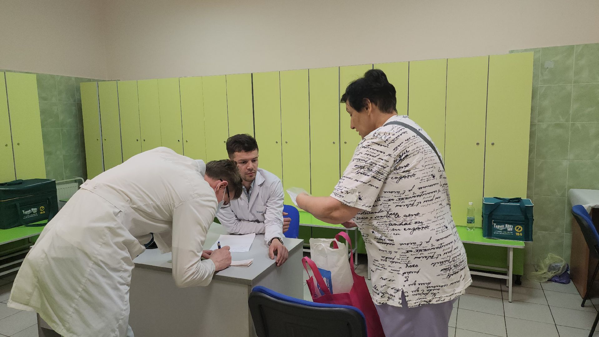 Люберцы, выездная диспансеризация, Дворец спорта Триумф, люберецкая больница,