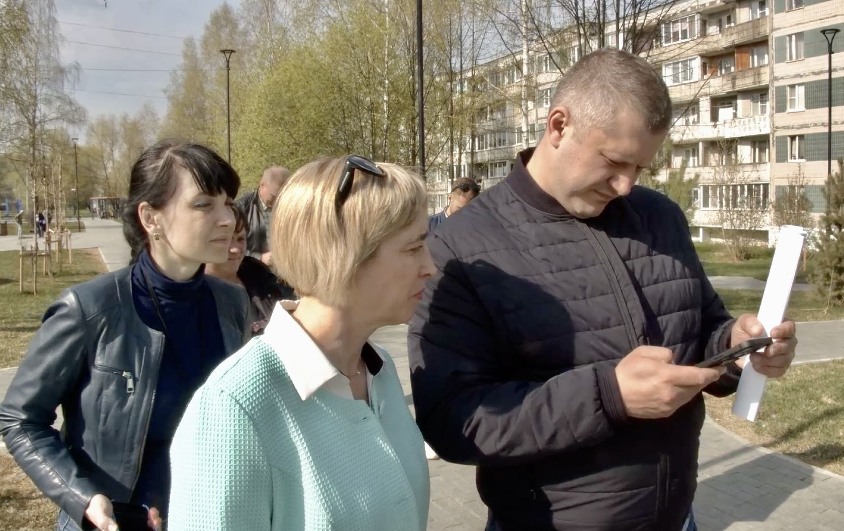 Клин, благоустройство, скверы, Подмосковье