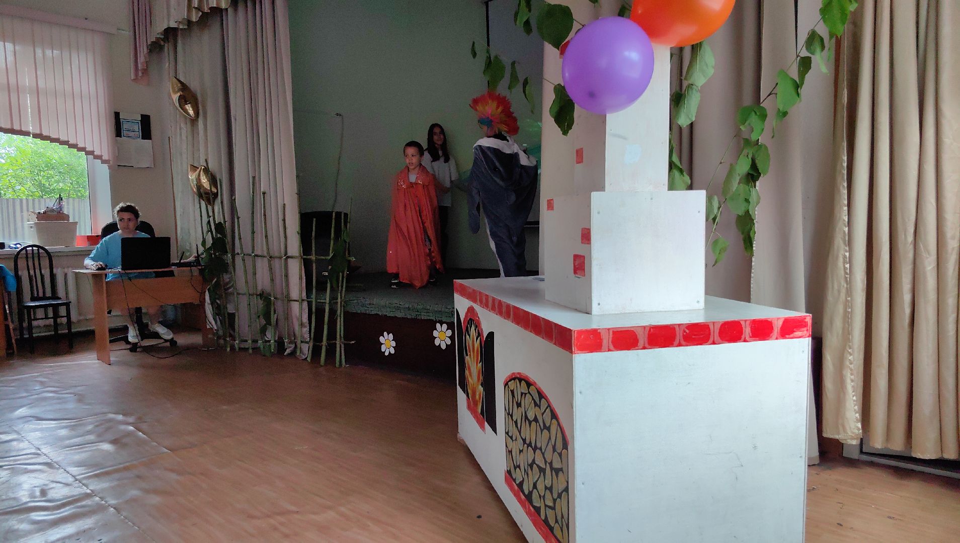 лагерь, спектакль, лето, каникулы,