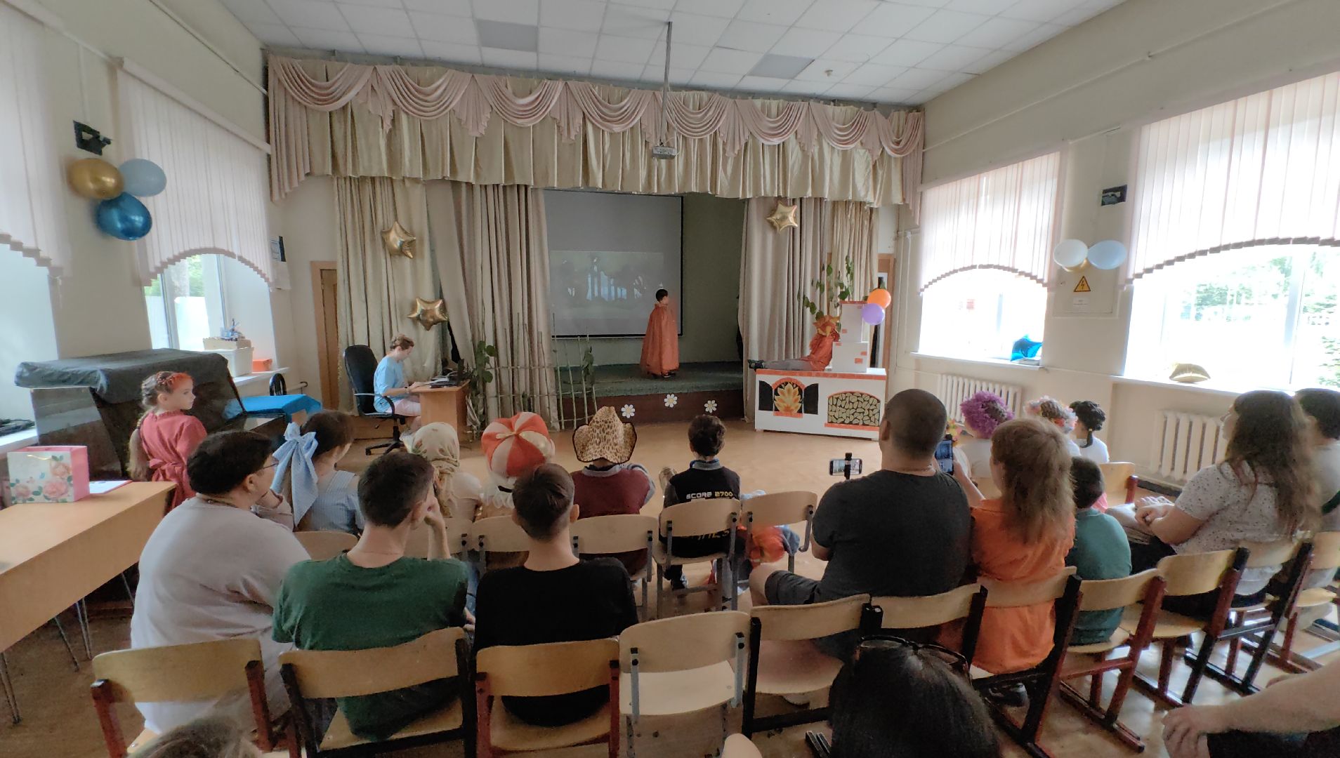 лагерь, спектакль, лето, каникулы,