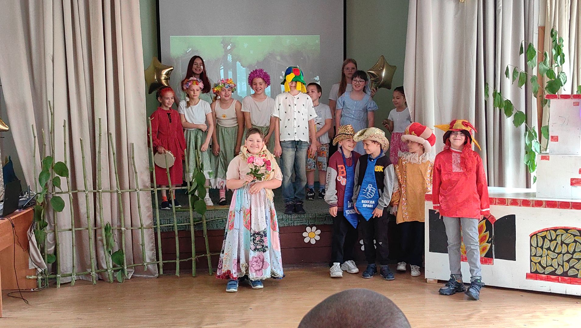 лагерь, спектакль, лето, каникулы,