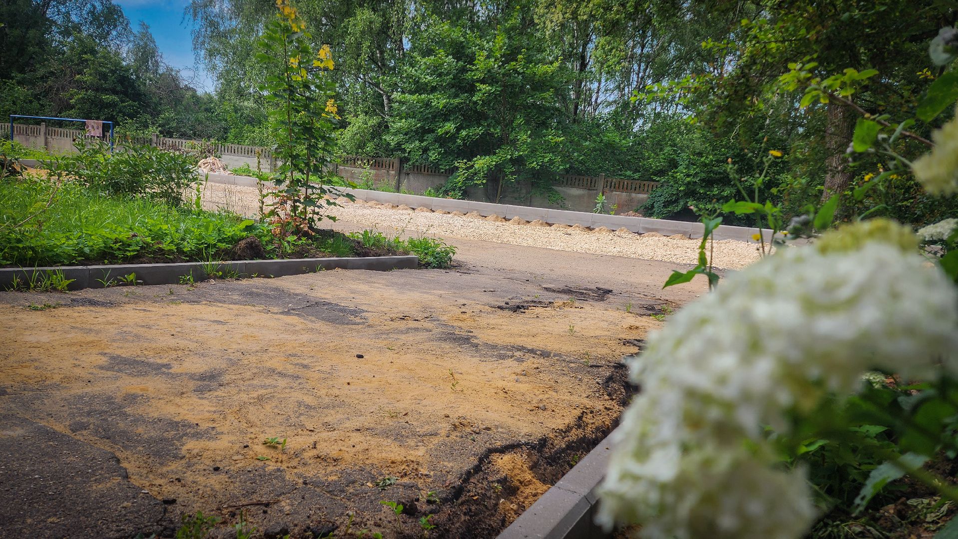 бронницы, благоустройство дворов , поселок горка,