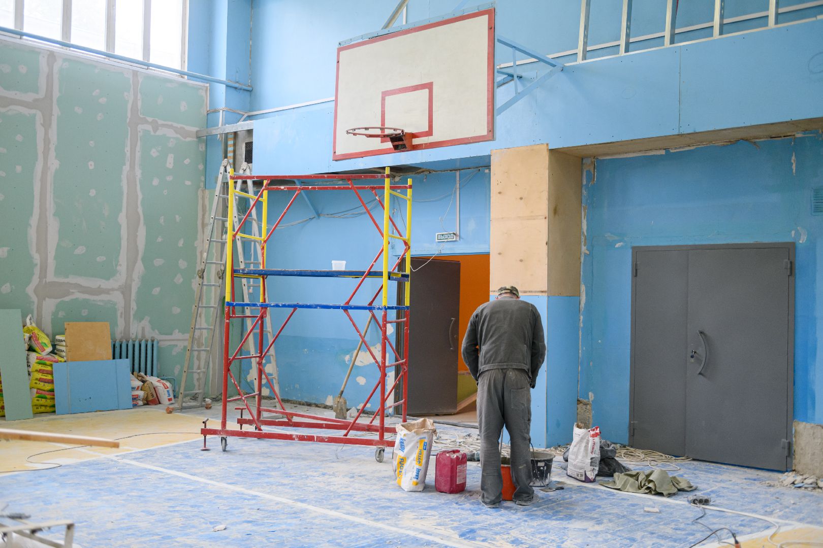 ремонт, лыткарино, спортзал, спорт в лыткарино,