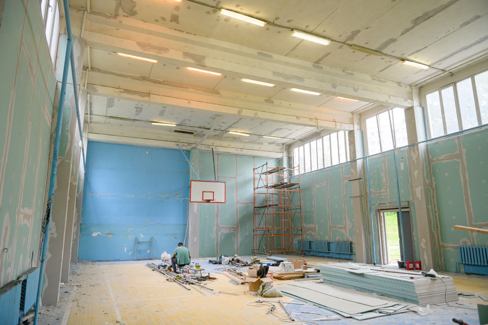 ремонт, лыткарино, спортзал, спорт в лыткарино,