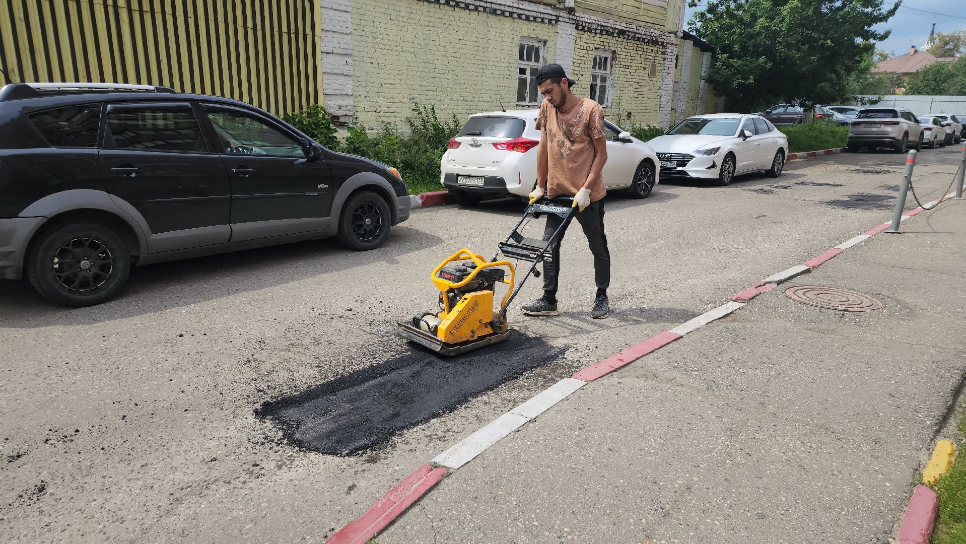 ивантеевка, вертикалки, ямочный ремонт, коммунальная служба,асфальтирование дворов,рабочие,добродел,жкх,благоустройство,